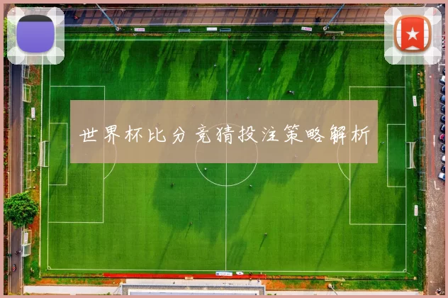 世界杯比分竞猜投注策略解析