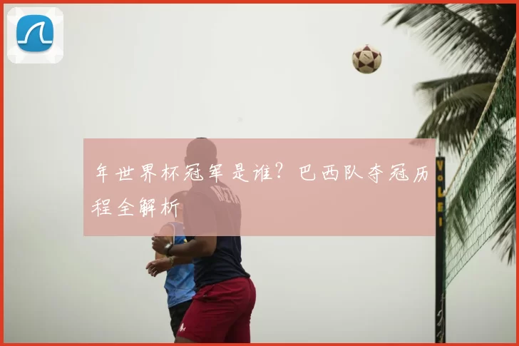 年世界杯冠军是谁？巴西队夺冠历程全解析