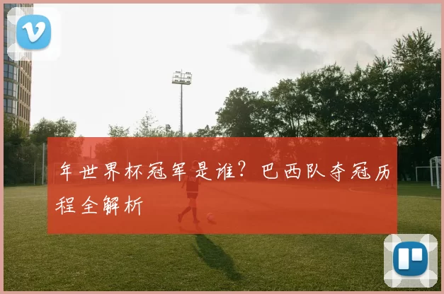 年世界杯冠军是谁？巴西队夺冠历程全解析